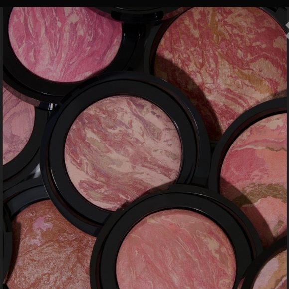 Laura Geller Baked Blush-N-Brighten Marbleized Blush Satin Finish  Tropic Hues - Picture 10 of 11